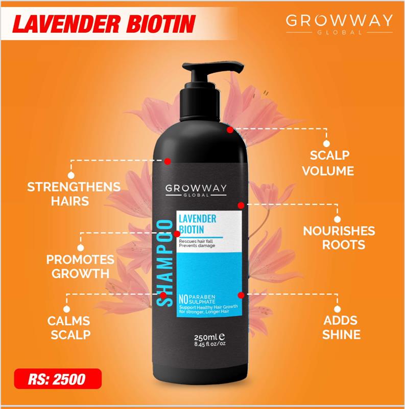 Levender biotin Shampoo